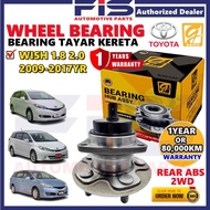 Fis Gaido Rear Wheel Bearing Hub Toyota Wish 1.8 2.0 ZGE20 Rear Bearin Tayar Train XPGKBA-3151S