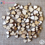 TS 100Pcs DIY Crafts, Home Decoration, Heart Decoration, Festive Party Decor Accessories, Xmas Decor