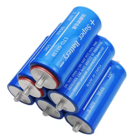1-36PCS New 2.45V 30Ah LTO-60138 Lithium titanate battery Grade A 10C Cells DIY 12v 24v Car starter 