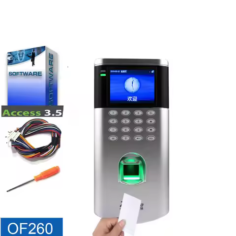 Free soft OF260 Fingerprint Attendance Machine IP Intelligent Biometric Fingerprint Time Attendance 