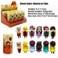 A A 2025 Demon Slayer Hippers Blind Box Mini Action Figures Collectible Decoration Kids . Mystery