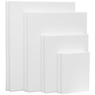 4pcs Paint Canvases For Painting, Multipack Of 4, 6 X 8, 8 X 10, 10 X 12, 12 X 16 Inches - 1 Of Each