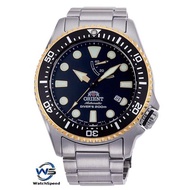 Orient RA-EL0003B Automatic Stainless Steel Black Dial Divers 200m Men's Watch