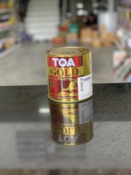 สีทองคำ สูตรน้ำ อะคริลิก  TOA สีทอง GW555 ทีโอเอ โกลด์ ขนาด 0.946 ลิตร