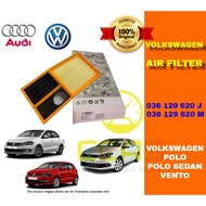 Volkswagen Polo Polo Sedan Vento Air Filter - 036 129 620M / 036 129 620J Audi