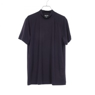 [二手] GIORGIO ARMANI Armani 高領短袖 T 卹，MSM14J，人造絲，男士，未使用。