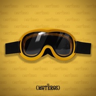 RETROVER KOREA : motorcycle goggle - YELLOW