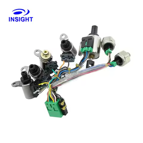 7PCS JF011E RE0F10A CVT Transmission Solenoid Kit, Dual Pressure Solenoid, for Nissan Dodge, 2007 on