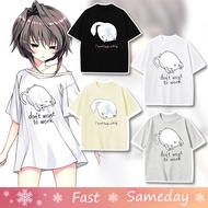 Japanese Anime Gal Game Palette 9-nine Yuki Noa T shirt For Women Adult Men Unisex