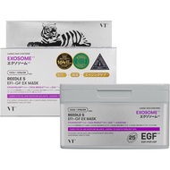 VTCOSMETICS (VT Cosmetics) Sheet Mask Box Mask Skincare  25sheets (6. READLE S EFI-GF Exosome Mask)【