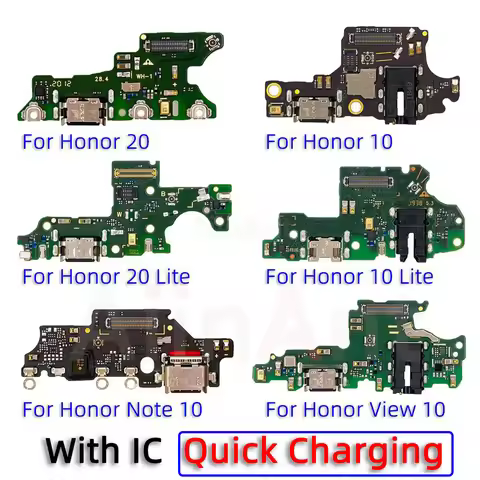 Aiinant USB Charger Dock Connector Port Charging Board Flex Cable For Huawei Honor 10 20 View Note 1