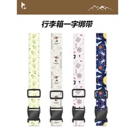 luggage strap Elastic Luggage Strap Travel Trolley Case Overseas Consignment Strap Cross Cartoon Pac