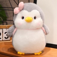 25cm Soft Fat Penguin Plush Stuffed Toy Cute Couple Penguin Fur Doll Toy Home Decoration Toy Birthda