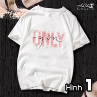 Quality LOVE T-Shirt - HoCha89 - High Quality Chain Collar Sewing (Real Picture)