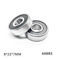 Bearing 608 2RS Deep Groove 608RS Bearing Steel