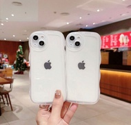 BCD - SOFTCASE FOR APPLE 14 CASE GELOMBANG CLEAR HIGH QUALITY