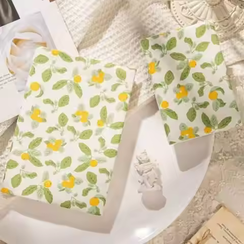 A5 A6 Orange Leaves Notebook Cover Planner Case Cover Protective Shell Journal Cover Protector Offic