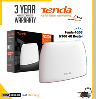 Tenda 4G03 N300 4G Router - SIM Card/Hotspot Router/Modem