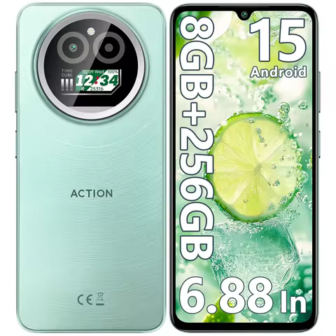 IIIF150 Action A5 Pro SIM-Free & Unlocked Mobile Phones, 8GB+256GB/1TB, 6.88" HD+ Display & 1" Mini 