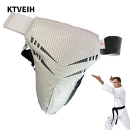 KTVEIH Groin Guard, PU Leather Thickening Groin Cup, Polyester Cloth Groin Protection Gear