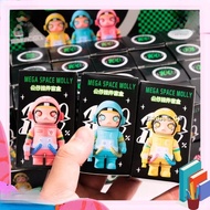 GANTUNGAN Blind Box Molly Space Mystery Box Keychain Molly Space Keychain Space Molly Mystery Bag Bl