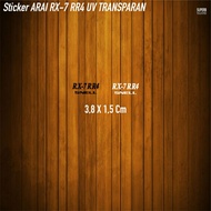 Arai RX-7 RR4 Uv Transparent Sticker