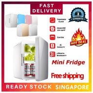 【SG】 MINI Fridge 8L/Multipurpose Portable Mini Fridge , Outdoor/Indoor mini fridge,peti sejuk/ Panas Fungsi peti sejuk