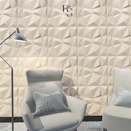 3D Foam Wall Wallpaper with Diamond Motif 70cm X 70cm Thickness 8mm