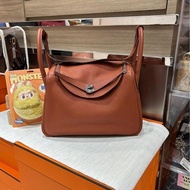 HERMES LINDY 30,STAMP X,6C 古銅 CUIVRE