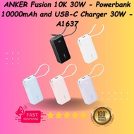ANKER Fusion 10K 30W - Powerbank 10000mAh and USB-C Charger 30W - A1637
