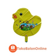 Animal Duck Character Balloons measuring ± 59 x 53 cm