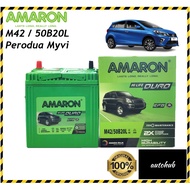 AMARON Battery for Perodua Myvi M42 EFB Series Idle Start Stop Car Battery Premium Lasting (M42/50B2