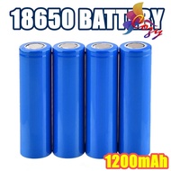 Rechargeable Li-Ion 18650/26650 Lithium Battery Flat Top Lithium Li-Ion Charge Battery Blue