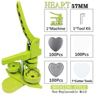 25/32/37/44/58MM Badges Set Household Badge Pin Button Maker Machine Small DIY Badge Press Maker Mac