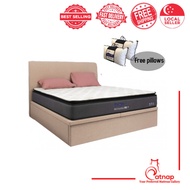 Four Star Recharge PRO Mattress with Storage Bedframe Set (Single/Super Single/Queen/King)