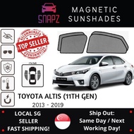 Toyata Altis 11th Gen (2013-2019) Magnetic Sunshades