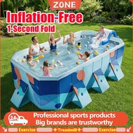 Swimming Pool For Kids Inflation-Free Collapsible Indoor/Outdoor Swimming Pool Big Size For Family