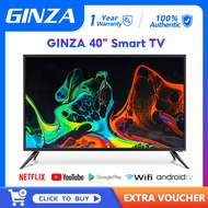 GINZA 40 Inches Smart TV  Full HD Android TV LED TV Flat Screen TV