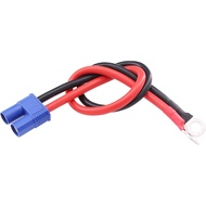 1pc EC8 to O Ring Terminal Cable EC8 Female to M8 O Ring Eyelet Terminal Plug Connector with 12inch 