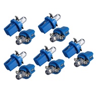 10x LED BULB METER DASH B8-5D T5 lamp with holder BLUE TUNING auto car light(b76)