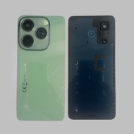 For Infinix Hot 40i X6528B X6528 Back Battery Cover Housing Case with Camera Lens Repair Part