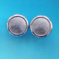【西洋古董飾品 】MONET 銀色調 簡約密集 夾式耳環