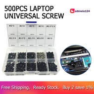 500Pcs Laptop Universal Screw Replacement Kit M2 M2.5 M3 for Lenovo Toshiba Gateway Samsung HP IBM Dell Dell Acer Asus