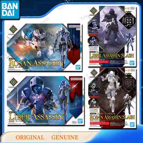 Bandai Original Genuine 30MF CLASS UP ARMOR ROSAN LIBER ASSASSIN SLASH Action Anime Figures Toys Gif