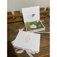 MINIMAL Acrylic invitation box acrylic invitation/ hardbox acrylic invitation/ with box VIP invitati