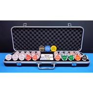 🇸🇬 [NIGHT OWL POKER] Premium Clay Monte Carlo Millions Edition Poker Chips Set 300/500PCS