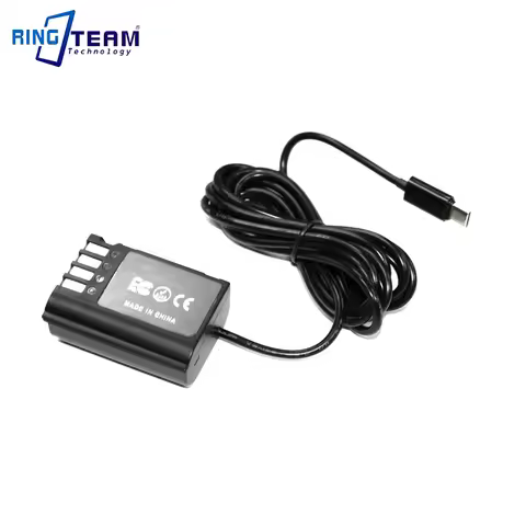 PD Type C Adapter Cable DMW-DCC17 DMW-BLK22 Dummy Battery - Stable Power for Panasonic Lumix DC-S5 D
