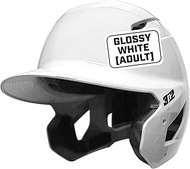 3N2 Pro Clutch Baseball Helmet - Ventilated High-Impact Shell, Moisture-Wicking Padding - Glossy, Wh