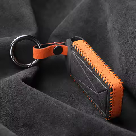 high-quality Alcantara suede Car Remote Key Case Bag For AVATR 11 12 avita 11 Key housing protection
