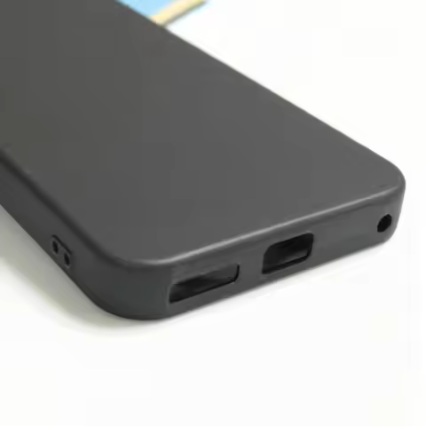 For Fairphone 6+ Gen.6+ Soft TPU Phone Case for Fairphone 6 Plus Frosted Black Back Cover Silicone P